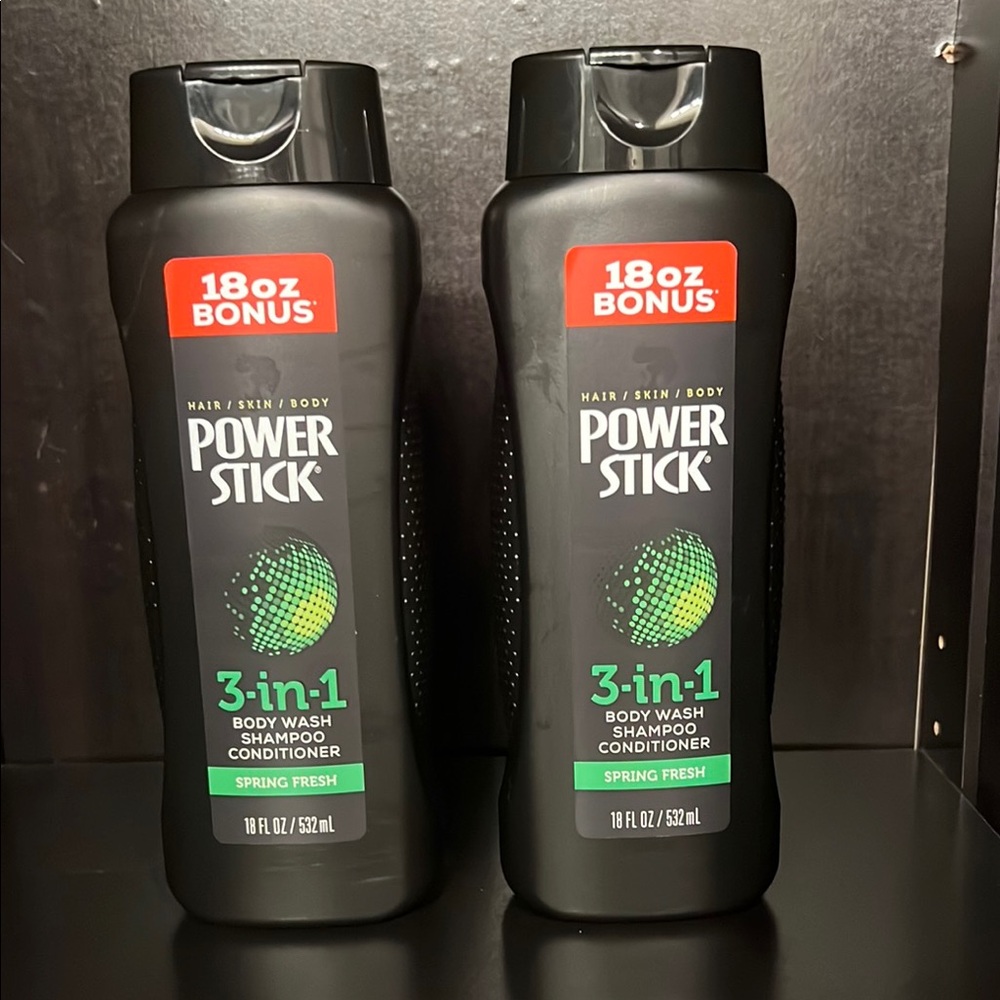 Black 3-in-1 Bath & Body Wash